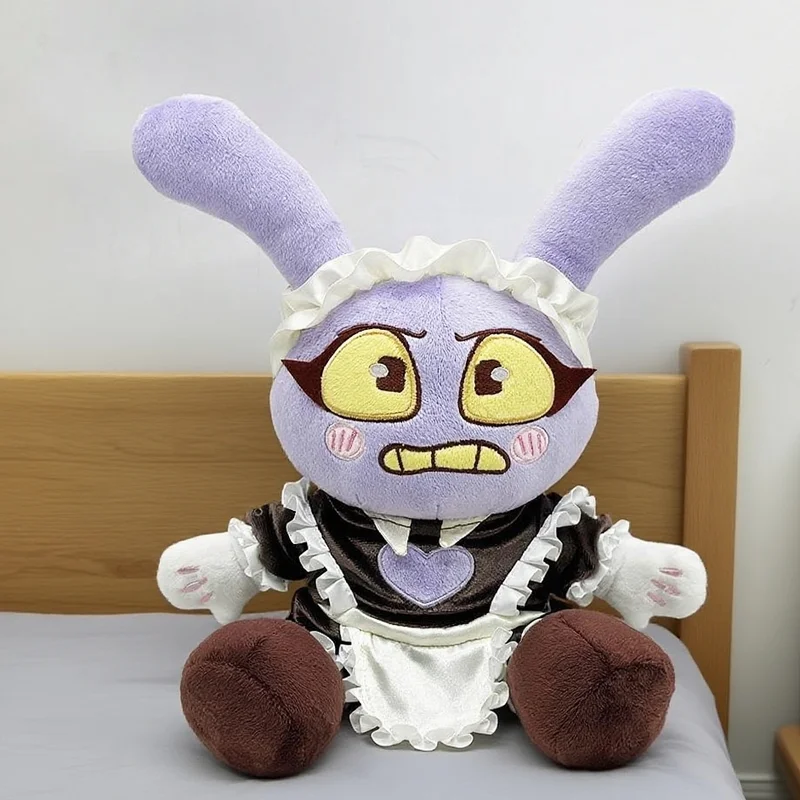 Manyajiapin Maid Jax Plush The Amazing Digital Circus Stuffed Doll Soft Plush Toy Home Decoration Gift For Animation Fans