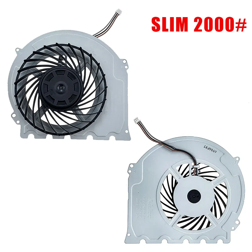 New Inner Cooling Fan for PS4 Game Console Cooler 1000/1200/2000/7000 Series Replacement for PS4 Host Silent Fan