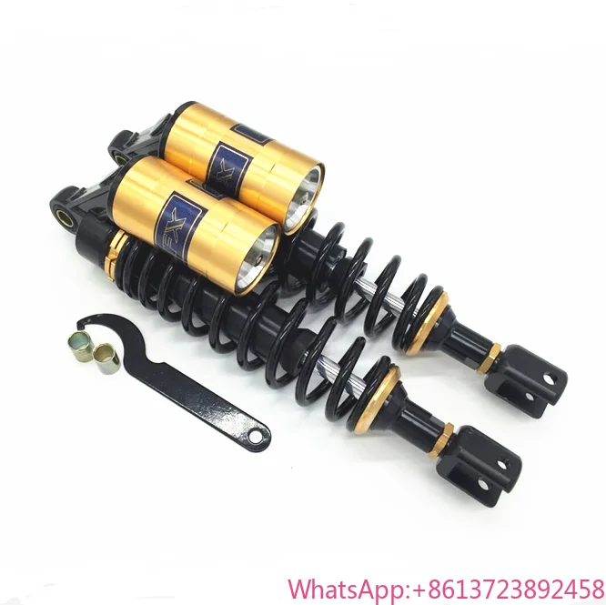 

Motorcycle Nitrogen Air Shock Absorber Rear Suspension Universal 320mm 340mm for Yamaha Scooter Quad BWS X-MAX Aerox