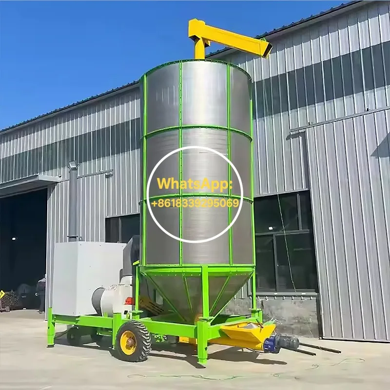 Portable Rice Dryer Machine Biomass Grain Dryer for Seeds-Efficient Mobile Equipment for Wheat Corn & Wheat