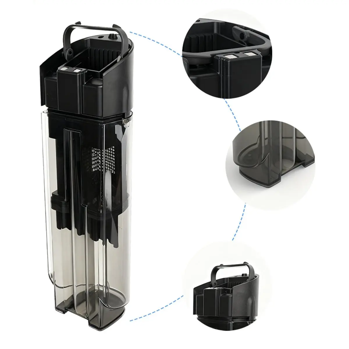 ถังเก็บน้ำเสีย+ถังเก็บน้ำสะอาดสำหรับเปลี่ยนอุปกรณ์เสริมเครื่องดูดฝุ่นสถานี M10