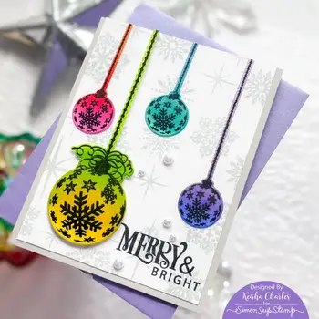 Stamptember Exkluzivní třpytivá vánoční razítka 2025 NOVINKA Vyřezávací šablony Scrapbook Dekorace Deník Šablona Ražba 10 nejlepší prodej razítka a matrice - №8