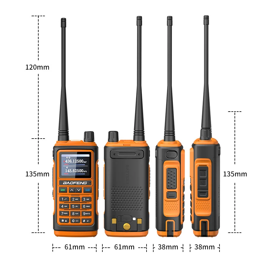 Baofeng UV17L Walkie Talkie Type-C Przenośny skaner radiotelefonów dalekiego zasięgu Profesjonalne radio dwukierunkowe 999CH UV17 PRO