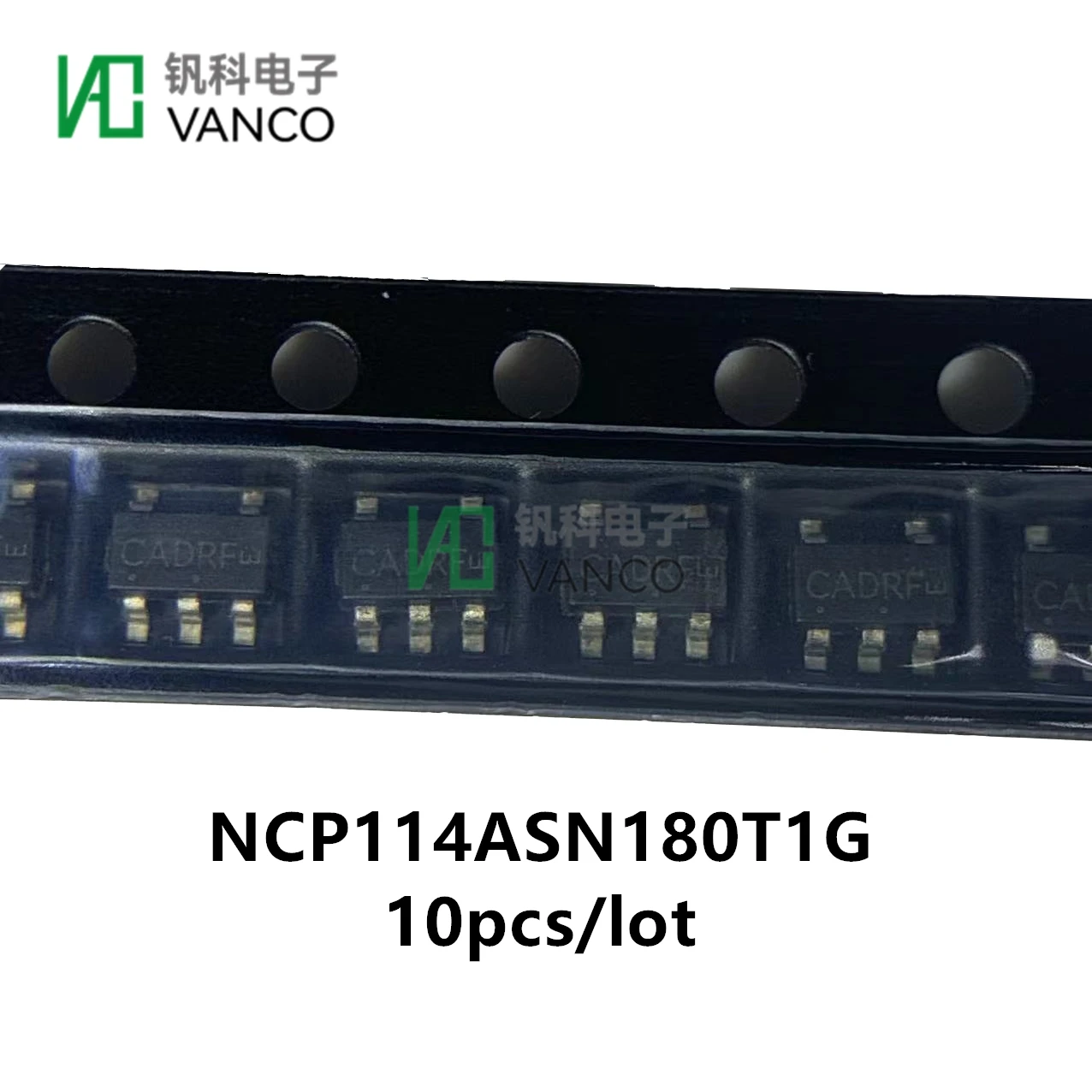 10pcs/lot NCP114ASN180T1G IC REG LINEAR 1.8V 300MA 5TSOP In Sctock