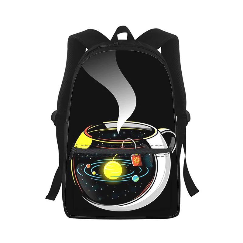 

cute cartoon Cup animal Men Women Backpack 3D Print Fashion Student School Bag Laptop Backpack Kids Travel Shoulder Bag