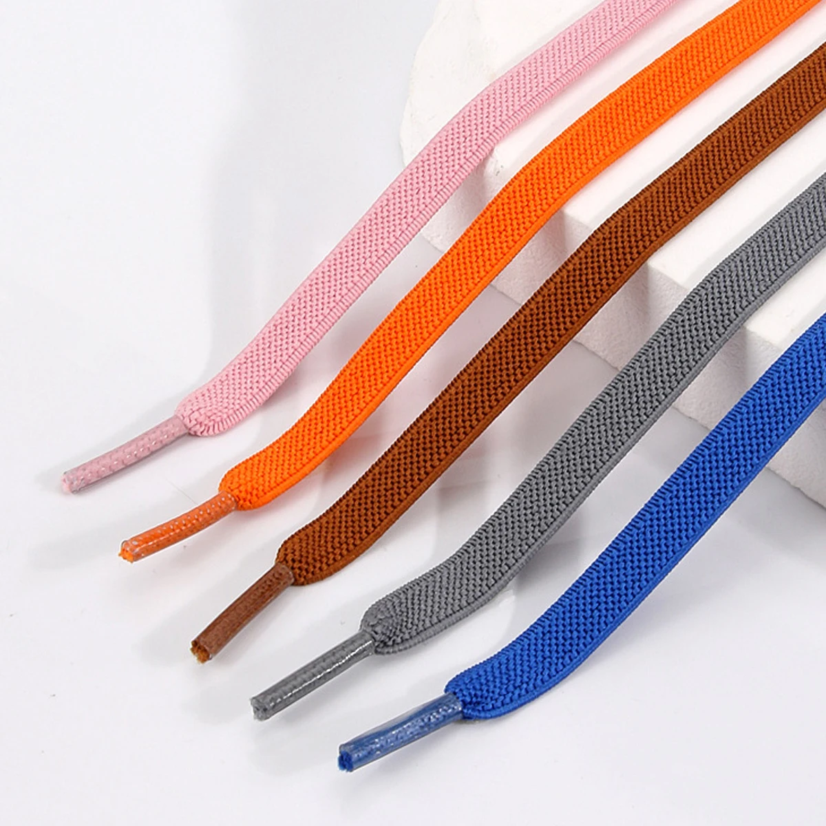 No Tie Shoelaces with Elastic Laces，Elastic Shoe Laces Tieless Shoelace Tieless Shoelace One Size Fits All for Adults and Kids image 5