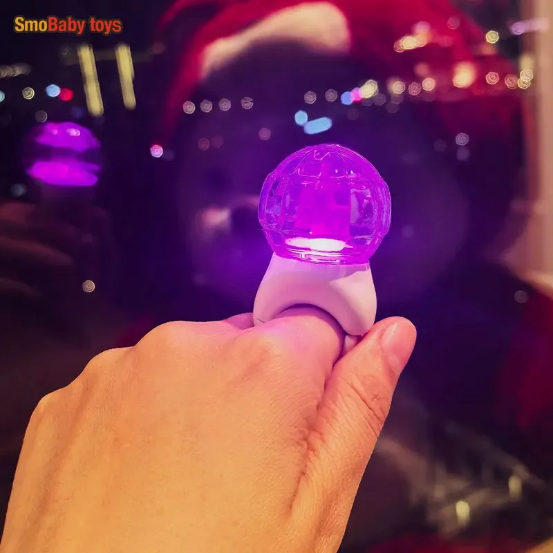 Kpop Gidle Castle Ring Shape Lightstick Songyuqi Minnie So-yeon ChoMiYeon Shuhua Small Lamp Ring Fans Gifts