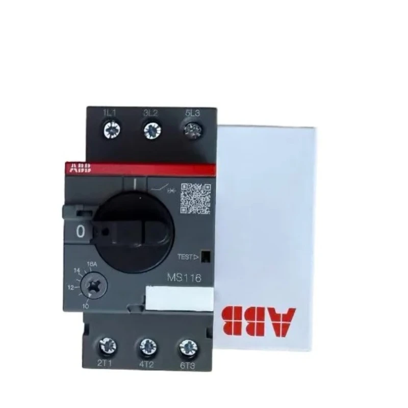 Avviamento motore ABB MS116 con protezione da sovraccarico e cortocircuito Nuovo di zecca originale