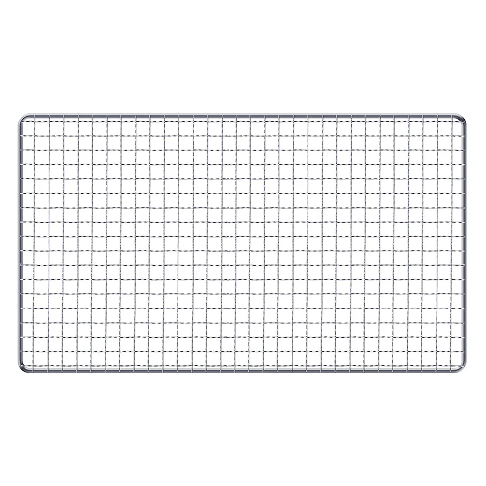 스테인레스 스틸 바베큐 그릴 메쉬 랙, 실용적인 그리드 네트  Best5