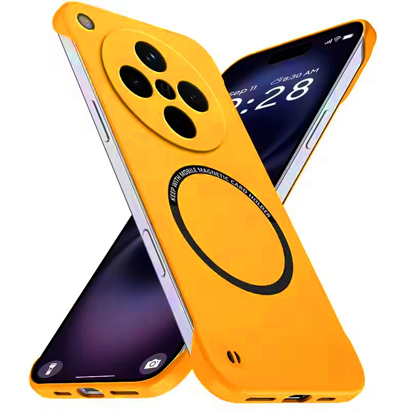 Magnetyczne, smukłe etui na telefon OPPO FIND X9 X9S X8 X8S X7 X6 X5 Pro Ultra Plus, bezramkowe, matowe…