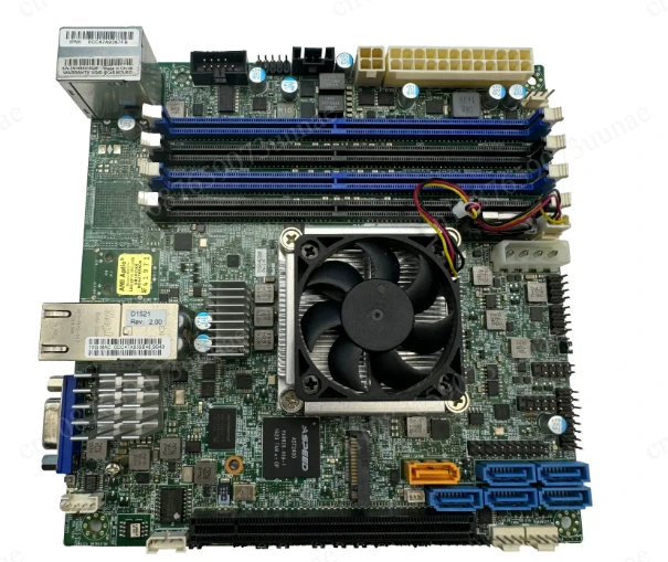 X10SDV-4C-TLN2F Main Board Synology Server D1521 Dual 10 Gigabit 1581 Disassembly