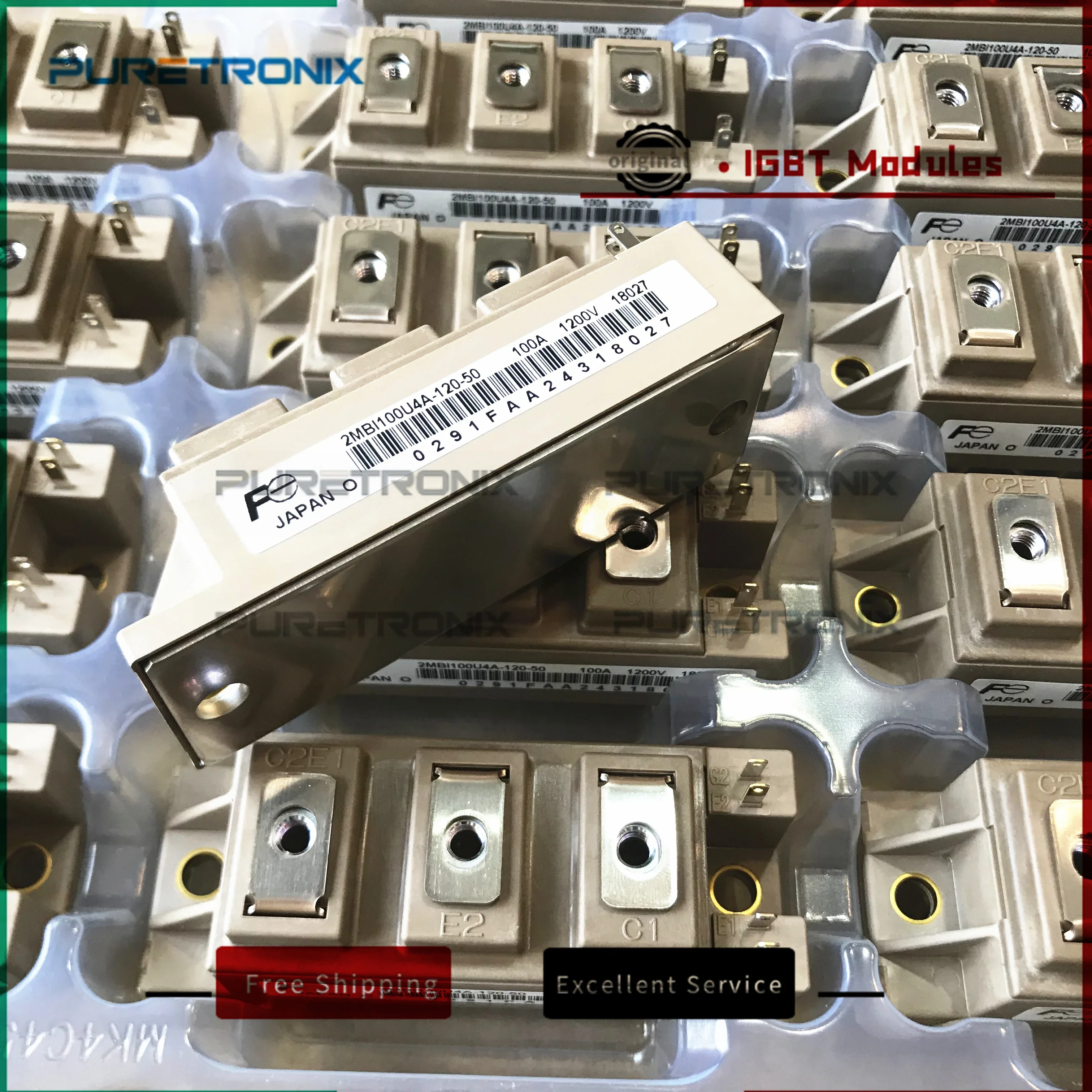 2MBI100U4A-120-50 2MBI100U4A120-50 Neue Original Power Module