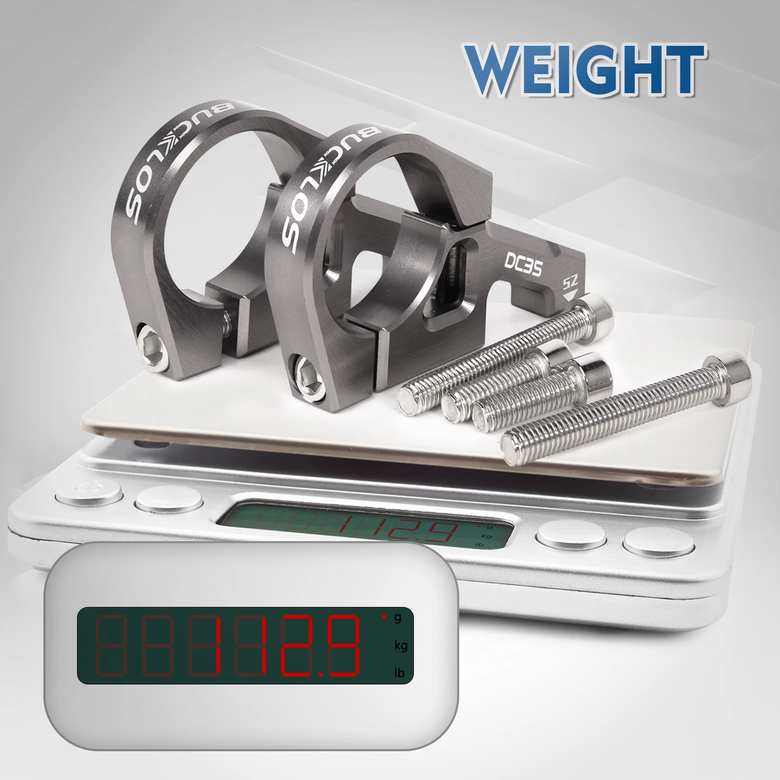 BUCKLOS 31.8 مللي متر/35 مللي متر جذع دراجة جبل مباشر الإنحدار دراجة الجذعية دراجة هوائية جبلية قصيرة المقود الجذعية سبائك الألومنيوم ل DH AM