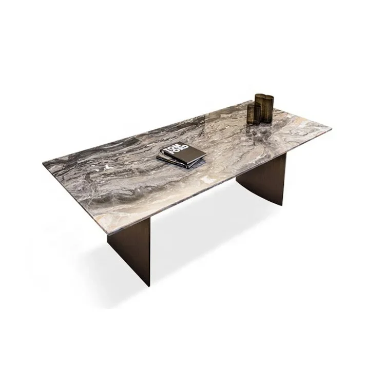 

High-End Luxury Marble Dining Table Natural Marble Table For Dining Room Furniture