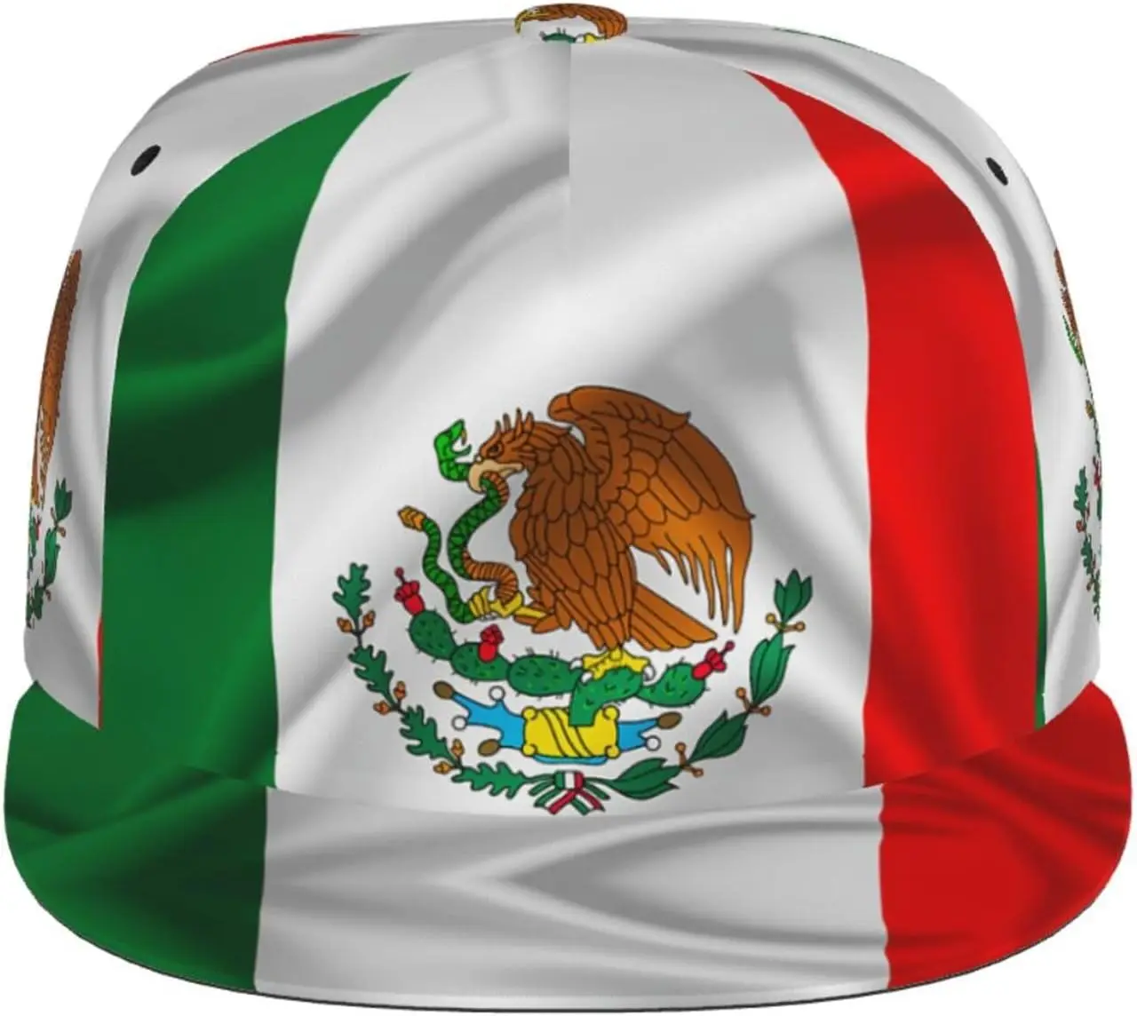 Mexico Mexican Flag Baseball Cap for Men Women Adjustable Trucker Hat for Running Sports Hiking Beach