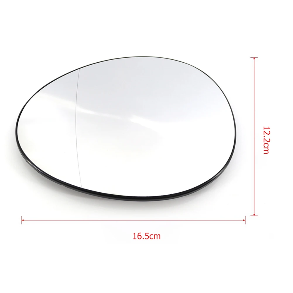 

Car Wing Heated Side Mirror Glass Replacement Door Wing Rearview Mirror Heated Glass for MK2 Mini R60 S/JCW/Countryman 2011-2016