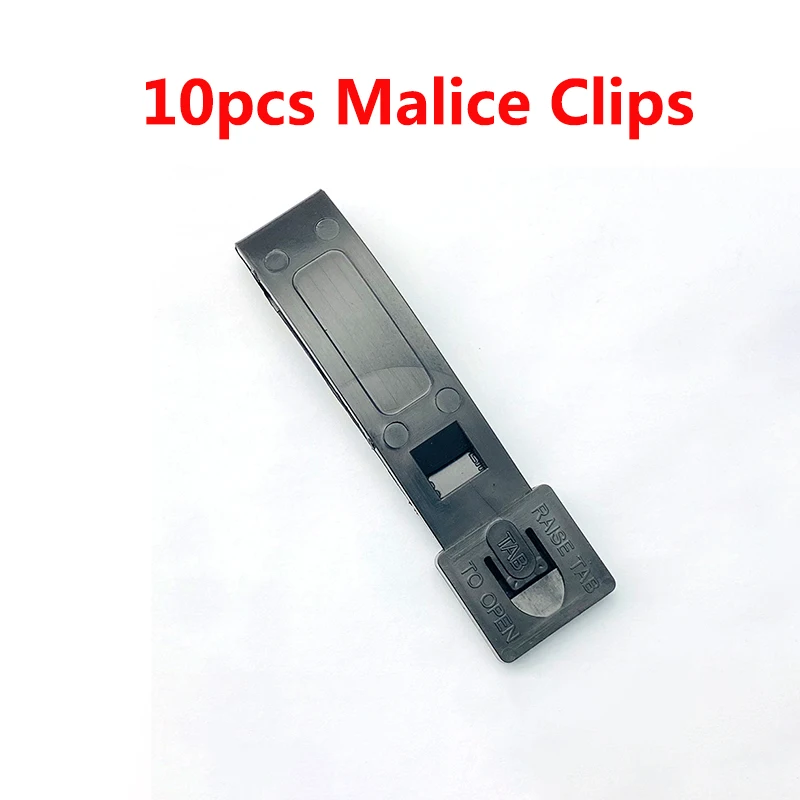 10pcsDurable Tactical Molle System Malice Straps Clip Short 3 Inch (Pack of 3) MOLLE Kydex OTW Clips Accessory Package Link Fix