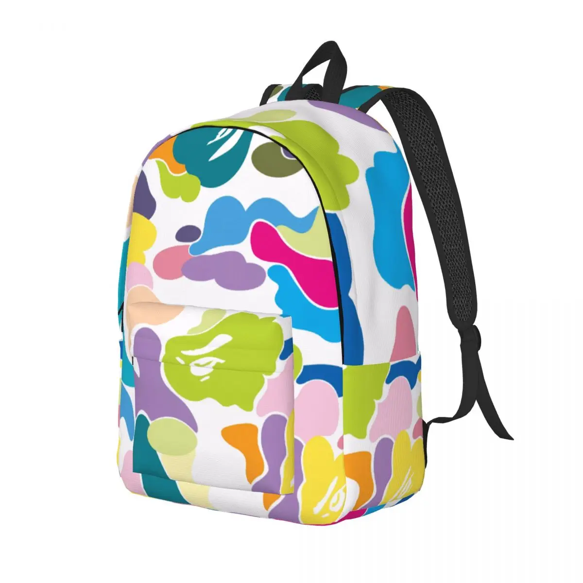 Ape-Bape For Girls Boys Large Capacity Student Backpack Lightweight waterproof Backpack  15.7in 17.7in