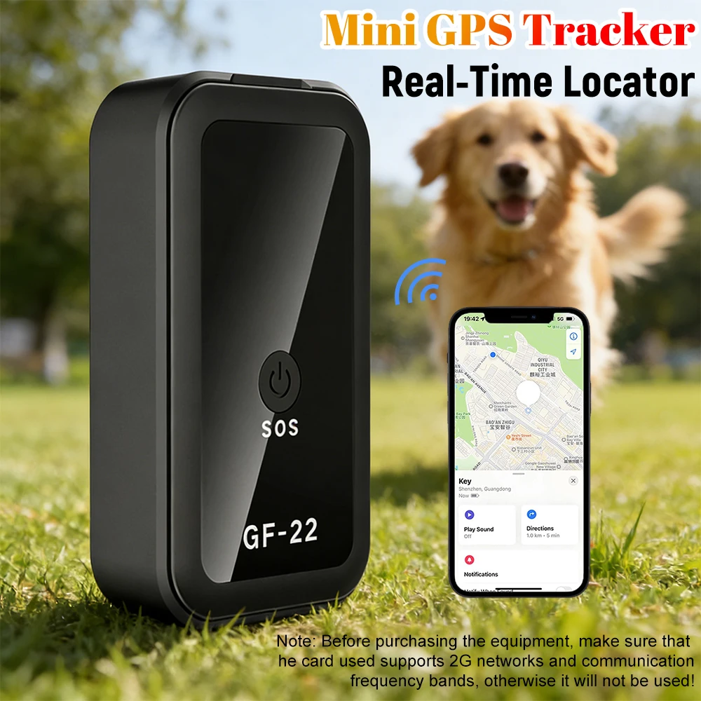 

Mini GPS Tracker Real-Time Car Tracking Device WiFi + LBS + GPS Position Smart Finder Locator Anti-Theft Mini Tracking Device