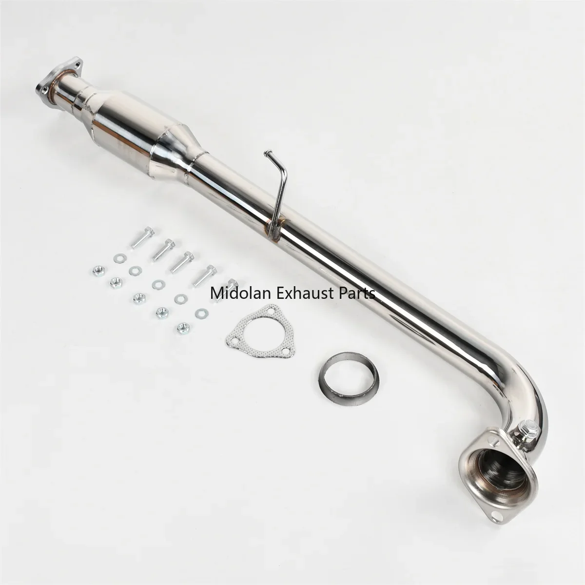 

Stainless Steel Downpipe Exhaust Pipe for 2001-2005 Honda Civic EX 1.7L