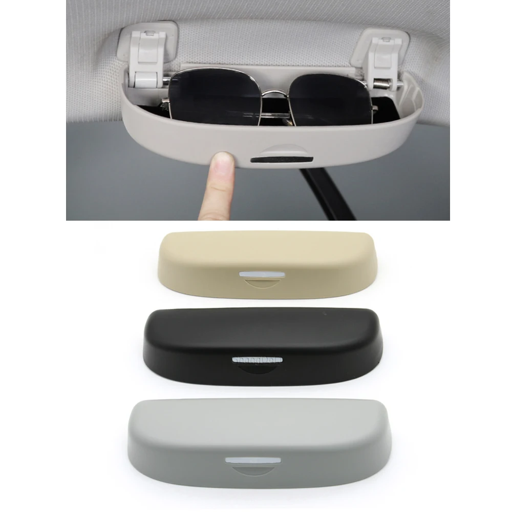 Car Sunglasses Box Glasses Case Holder for Mercedes Benz A B C Class W203 W205 W168 W169 W176 W245 W246 Accessories