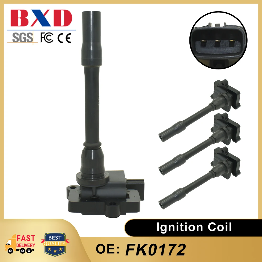 1/4PCS Ignition Coil FK0172 MD360866 For Mitsubishi Lancer Cedia CS2A 2000-2007 Car Accessories bobinas de encendido