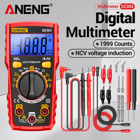 ANENG SZ303 Smart Digital Multimeter 1999 Count Professional AC/DC Voltage Current Electrical Data Retention High Precision Tool