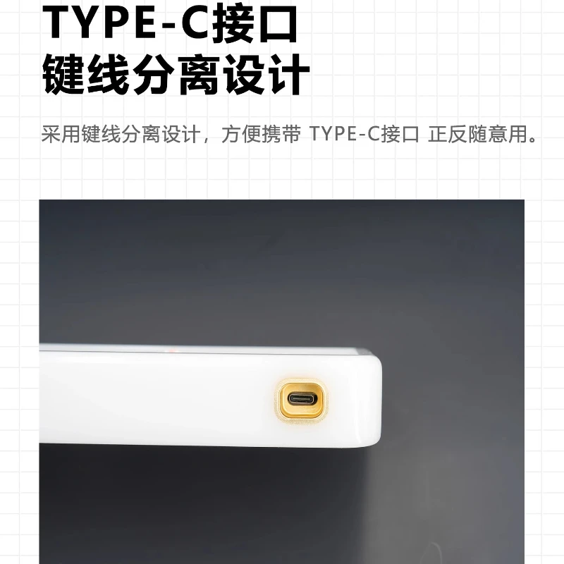 68K Resin Keyboard Kit 65% Layout Hot Swappable PCB RGB 2.4G/Bluetooth/wired 3mode Wireless Mechanical Keyboard Jade Texture