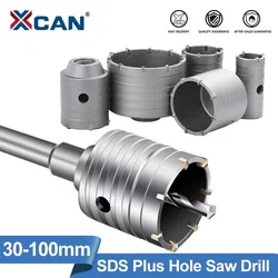 Broca SDS Plus Broca do Furo Da Parede de Serra XCAN para Martelo Elétrico Buraco Ferramentas De Perfuração De Corte De Pedra De Concreto de Cimento,serra copo,serra copo para concreto