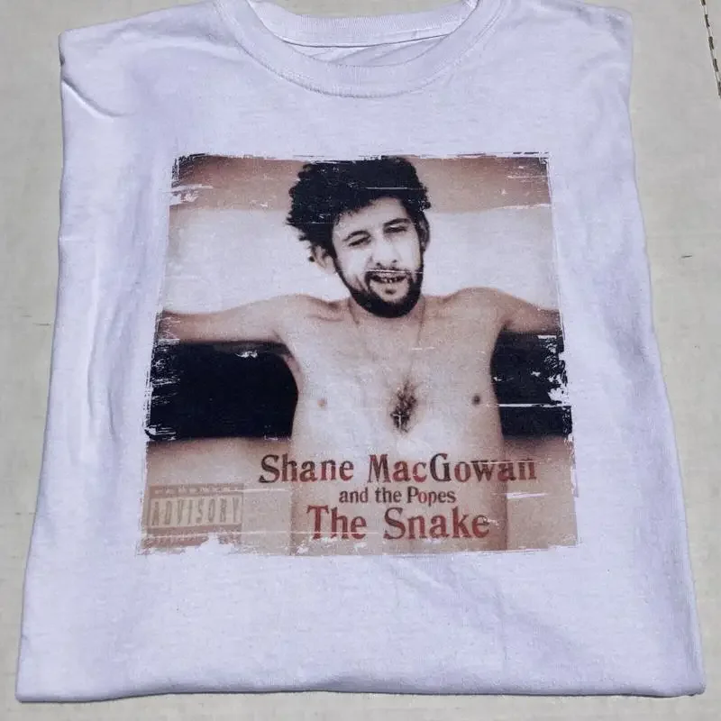 Shane Macgowan And The Popes T Shirt Snake Pogues Us385