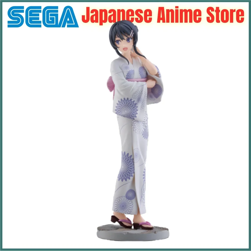 

Sega Rascal Does Not Dream of Bunny Girl Senpai Аниме Mai Sakurajima Luminasta Кимоно Оригинальная аниме-фигурка Фигурки