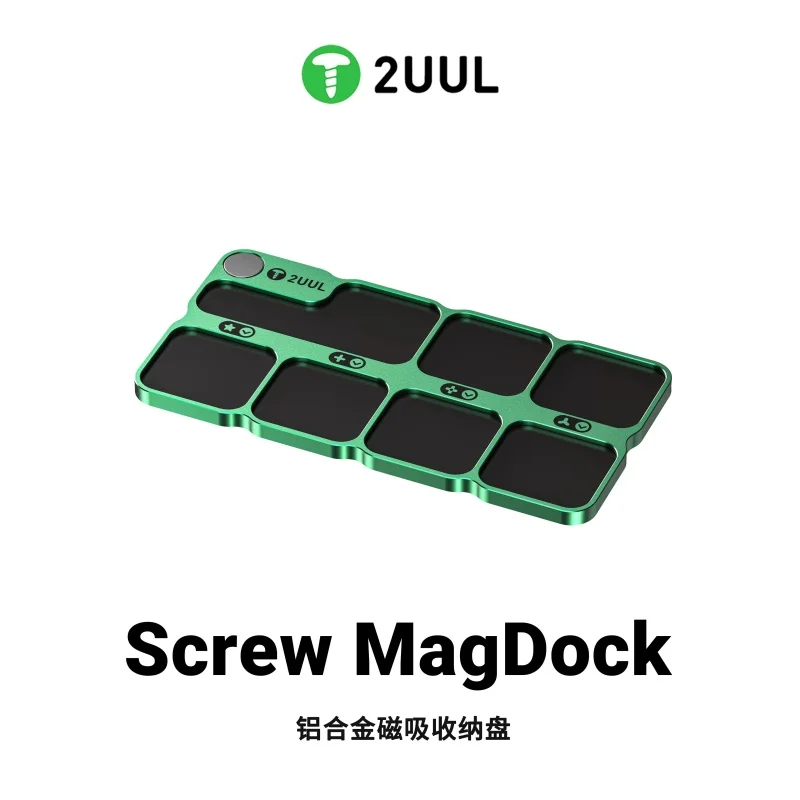 2UUL ST95 Screw MagDock: Novo Organizador Magnético de Parafusos em Liga Metálica para Reparo de Celulares e Ferramenta de Armazenamento de Componentes