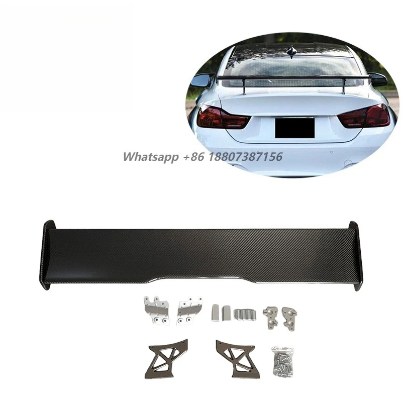 

GTS Style Carbon Fiber GT Rear Spoiler Wing for F87 M2 M2C F80 F82 F83 Universal High-performance Spoiler