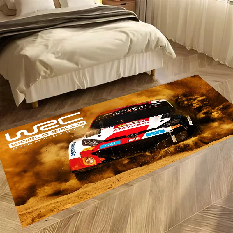 World Rally Championship WRC Pattern Carpet Living Room Bedroom Kitchen Bathroom Anti-Skid Area Rug Kids Bedroom Mat Home Decor