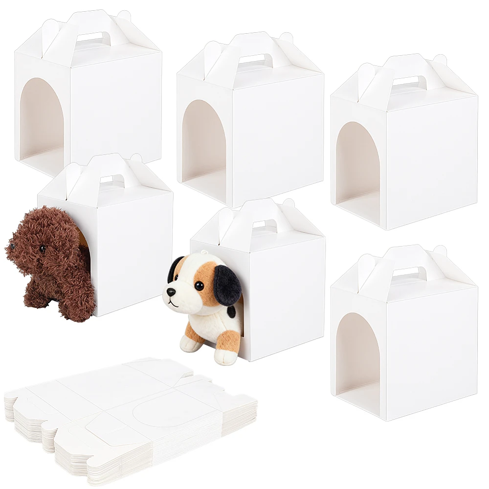 40pc-adopt-dog-party-favor-boxes-47x39x63-inch-foldable-gift-boxes-with-handle-bulk-for-puppy-pet-adoption-diy-crafting-white