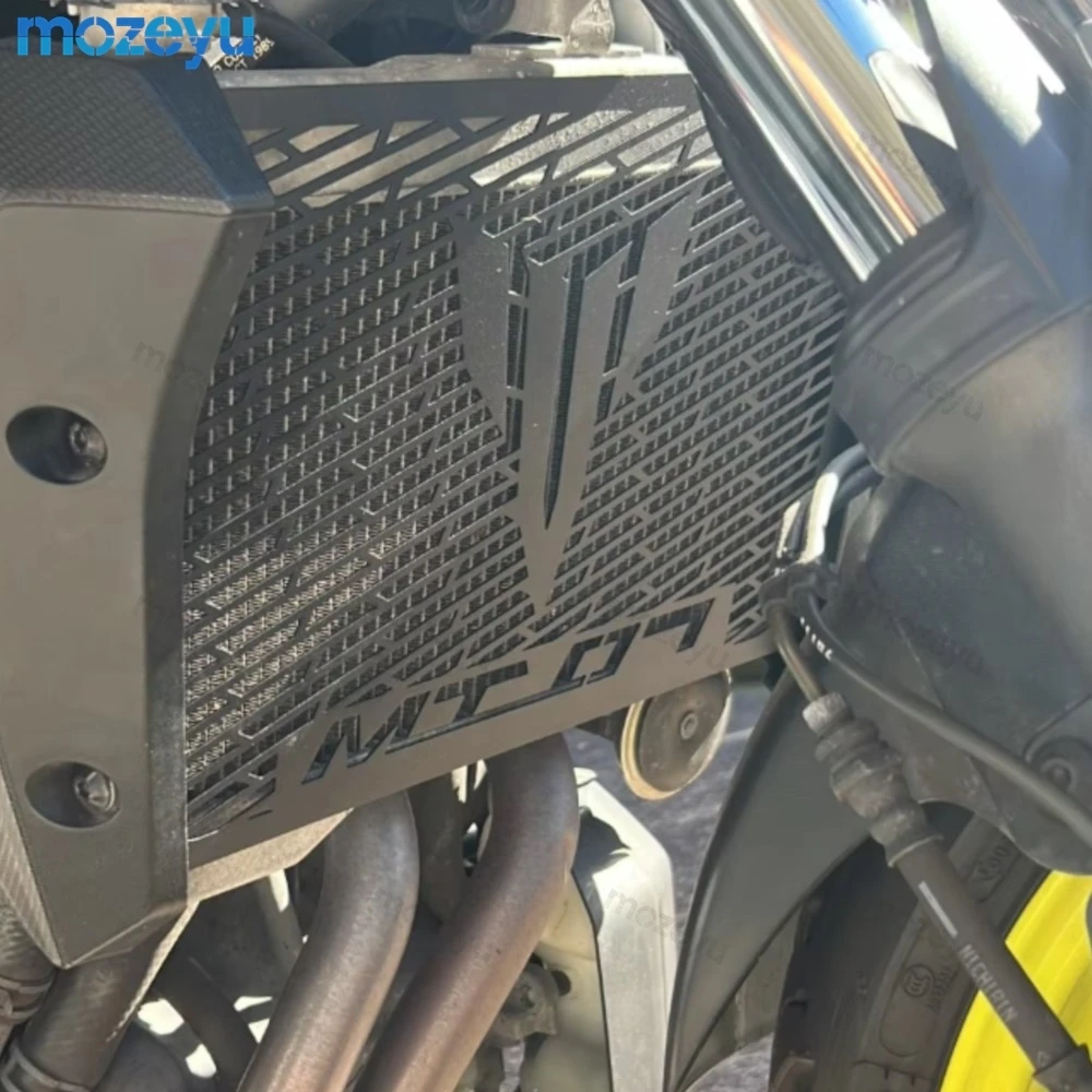 For YAMAHA MT07 MT-07 MT FZ 07 MT07 2024 2023 2013 - 2018 2019 2020 2021 2022 Motorcycle Radiator Grille Cover Guard Protection
