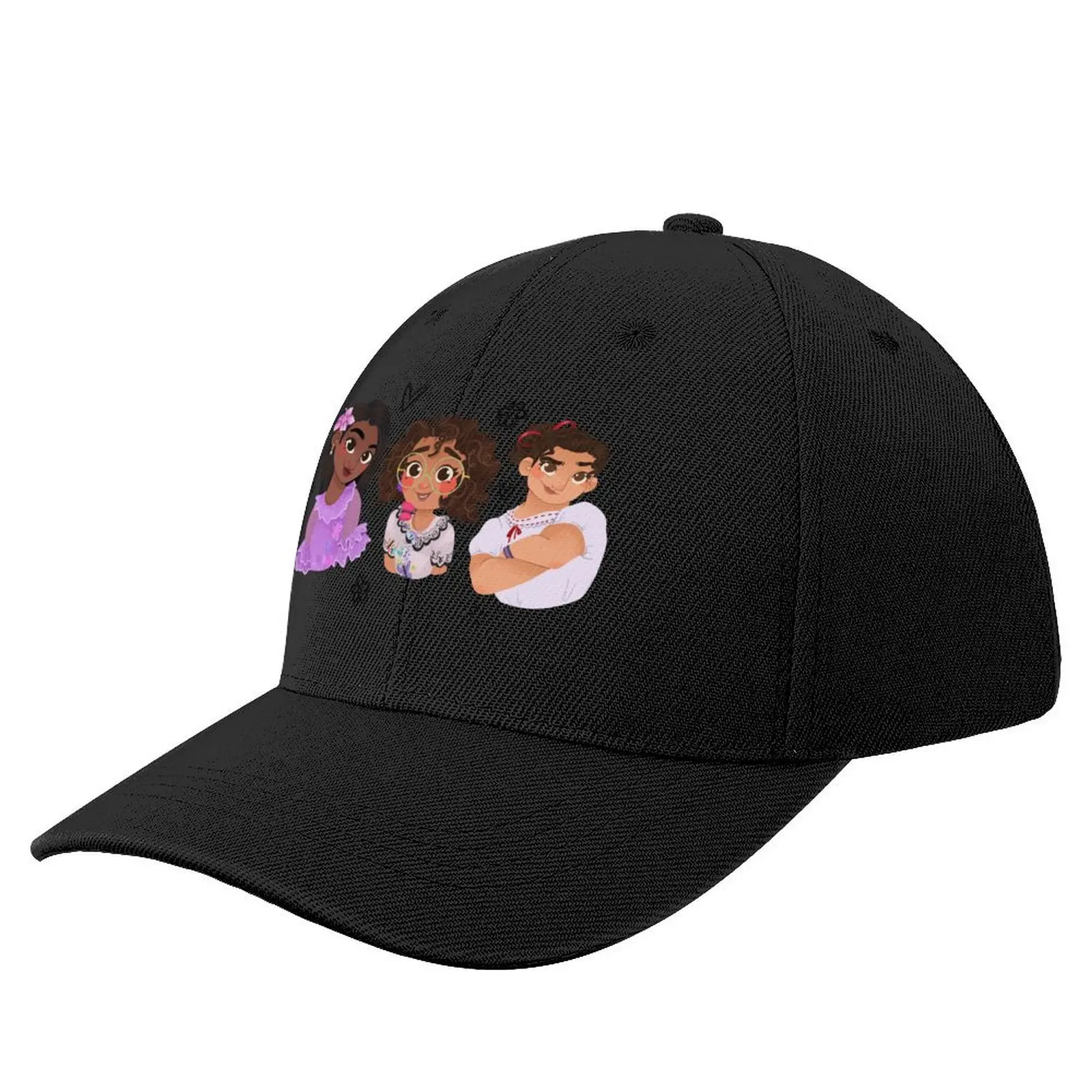 Three Enchanted Sisters - Mirabel, Luisa, Isabella Baseball Cap Rave dad hat Hats For Men Women's