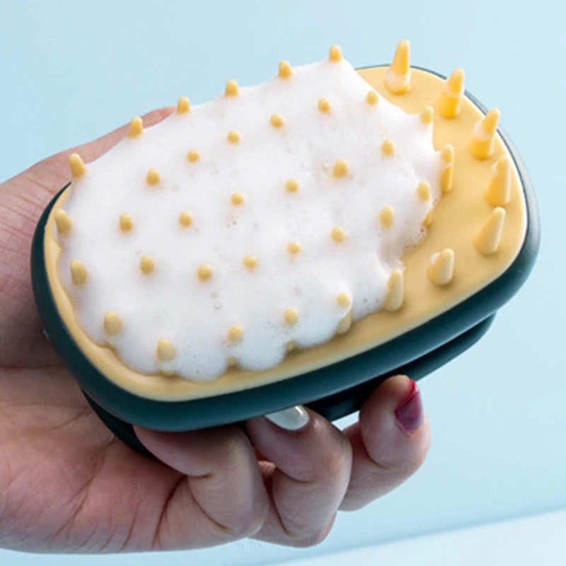 

Силиконовый шампунь, массажер для кожи головы, массажная щетка для головы, тела, кожи головы, щетка для мытья волос, отшелушивающая щетка для кожи головы, скруббер, инструменты