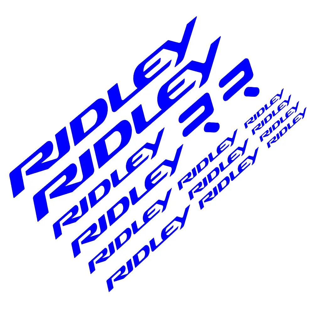 لملصقات RIDLEY الجديدة إطار الدراجة استبدال شارات الفينيل لركوب الدراجات