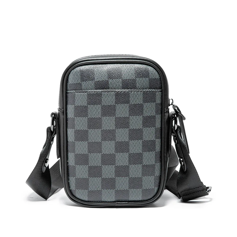 Modische Herren-Umhängetaschen, Lässige Mini-Reise-Schultertasche, Herren-Umhängetasche, Weiche Leder-Clutch, Multifunktionale Kameratasche – Detail 20