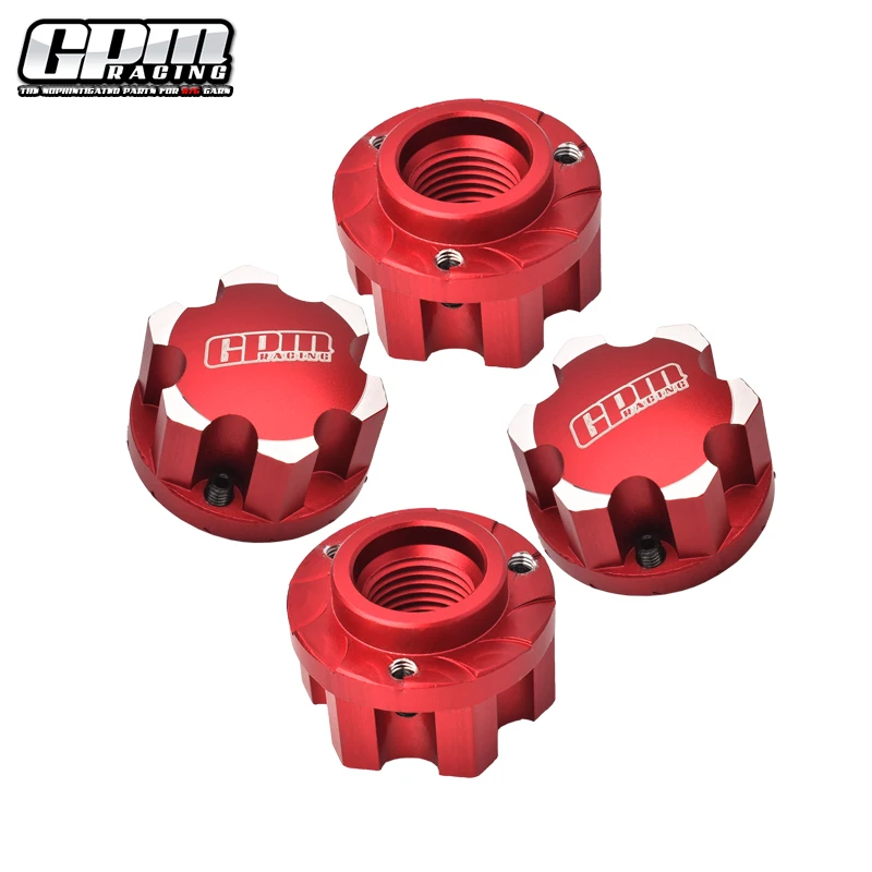 Adaptadores de rueda de aleación GPM 7075 para neumáticos Pro-Line 1/5 HPI Baja XRT x-maxx 7756