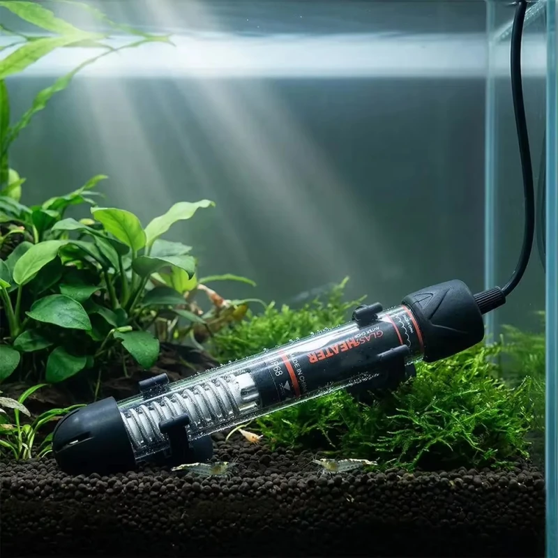 Adjustable Aquarium Heater 25W-300W Auto Constant Temperature Fish Tank Heating Rod Submersible Thermostat for Aquarium Tank