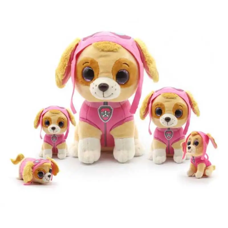 15cm Ty Beanie Animals Dog Plush Toy Skye Rocky Tracker Marshall verest Zuma zhuan  Decorate Pendant children's birthday gifts