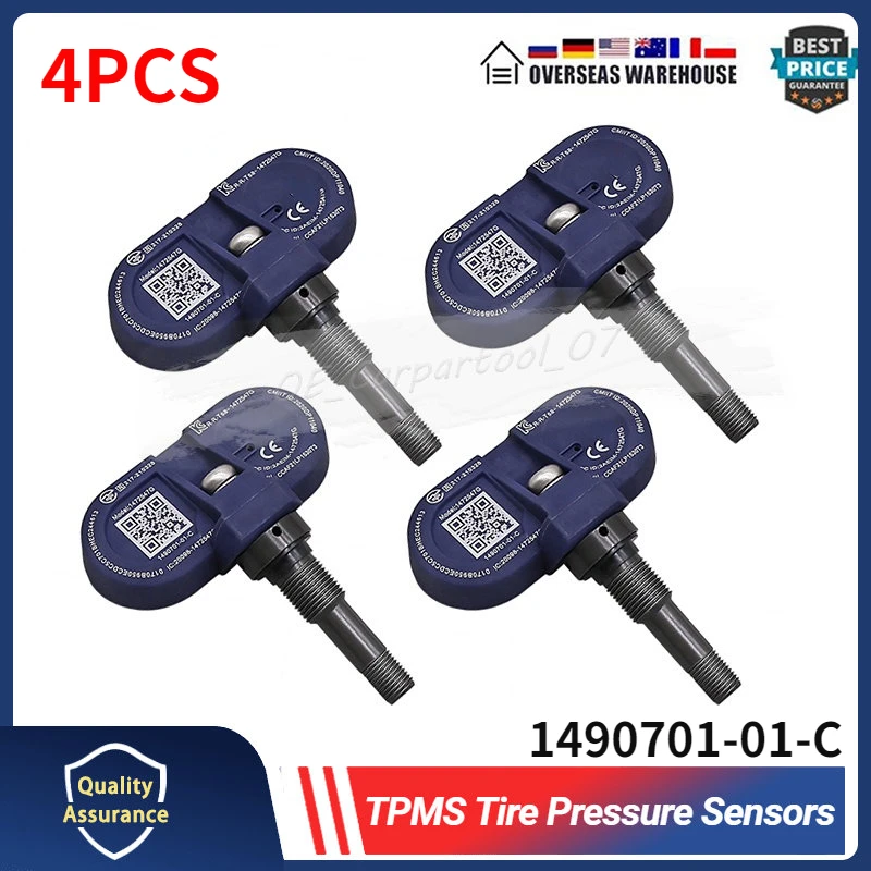 

1490701-01-C 1490701-01-B For 2022 Tesla Model 3 S X Y Tire Pressure Sensor Bluetooth TPMS SENSOR