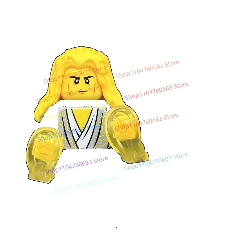 Moc primeira geração mestre ninja mini figura de ação montagem modelo exibição anime acessórios dos desenhos animados brinquedo presente decoração