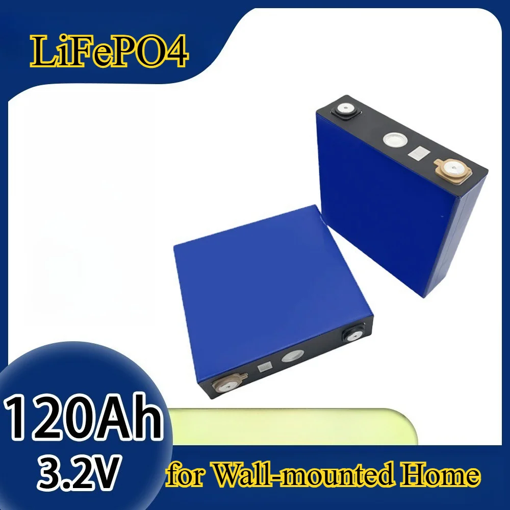

3.2V 120Ah LiFePO4 High Capacit Battery for Wall-mounted Home/RV Parking Air Conditioner Built-in BMS Stable Power Supply