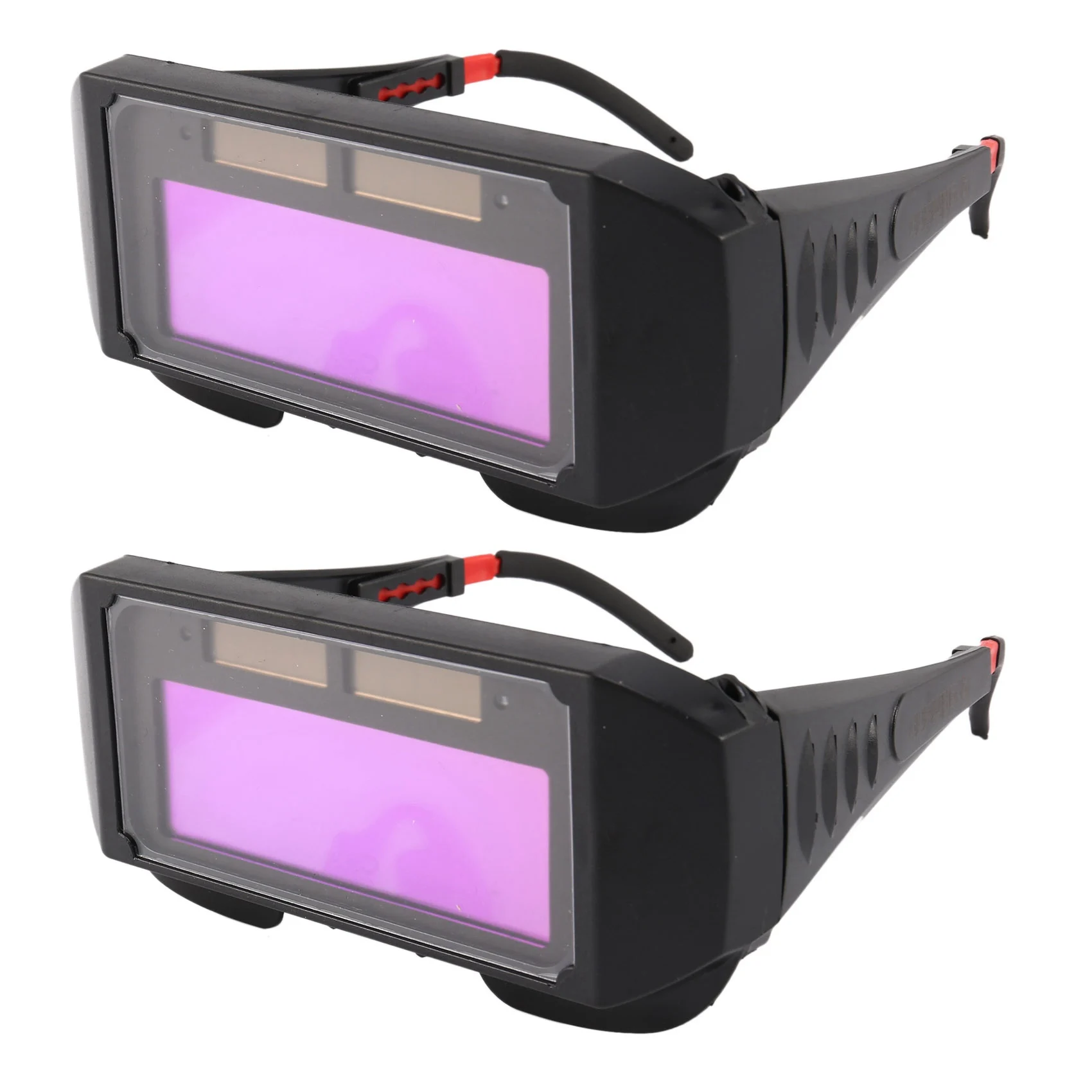 NOCM 2X Automatic Photoelectric Welding Glasses Solar Powered Auto Darkening Welding Mask Helmet Eye Goggle Welding Glass