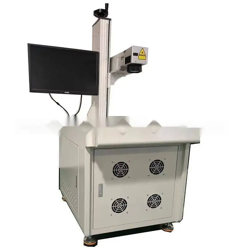 Laser Engraving Paint Peeling Machine Laser Marking Machine Direct Large Format Marking Switch Panel Keyboard Stainless Steel