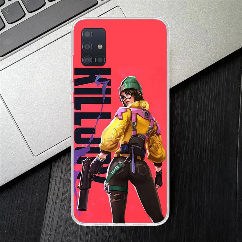 Valorant Killjoy Soft Silicone Phone Case For Samsung Galaxy A50S A51 A70 A71 A41 A31 A21S A11 A10S A20E A30S A40 A6 A7 A8 A9 +