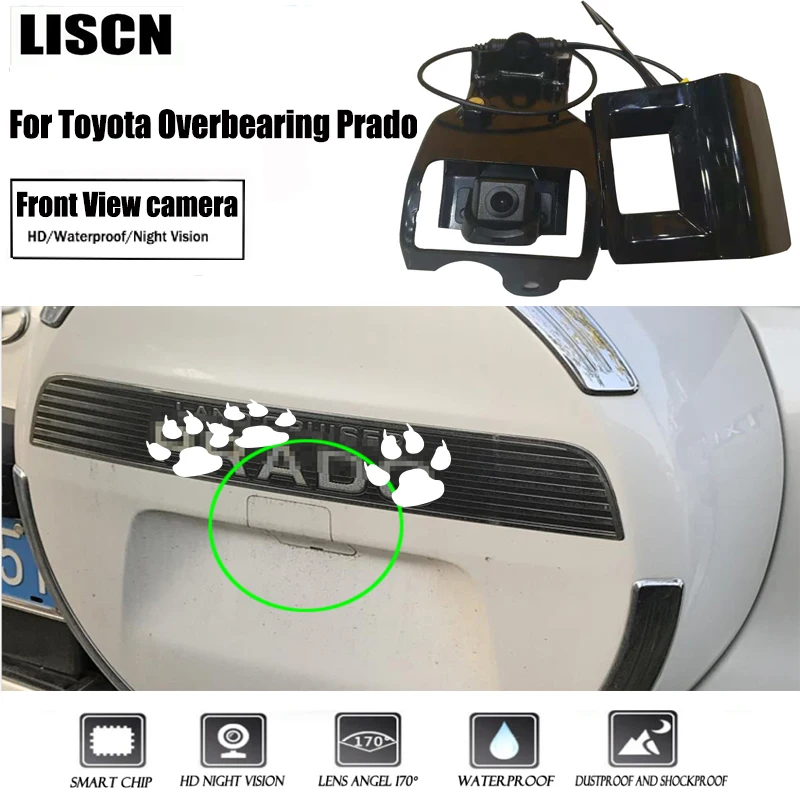 

HD Rear View Reverse Camera For Toyota Overbearing Prado Waterproof Night Vision BackUp Parking Camera